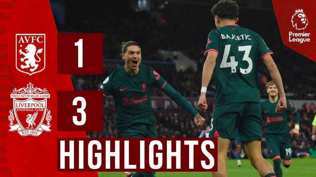 利物浦3-1阿斯顿维拉